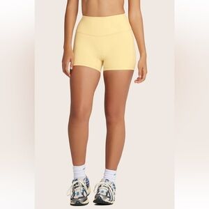 SOLD OUT LIMITED EDITION SET Active Women's AIRLUXE BREATHE Shorts Butter Yellow